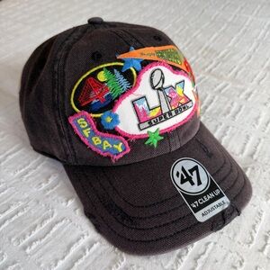 Sold Out NWT ‘47 Brand Super Bowl LX Icons Clean Up